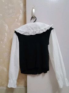 Stylish Black &amp; White Top