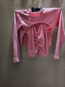 Bright Pink Top Set