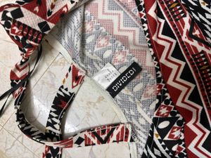 Patterned Casual Dress..