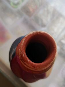 Hand-Painted Decorative Bottle