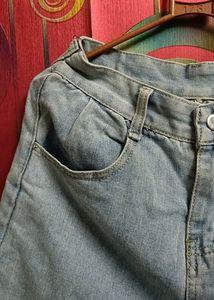 Denim Shorts At SALE