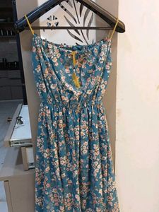 Floral Print Mini Dress