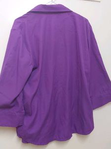 Purple Shirt | Made in India | Size M-L
