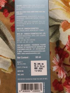 Aqua red Perfume Spray For Men