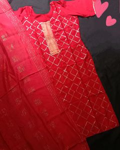 Amazing Red Suit With Duppata For Women&#39;s ❤🥳