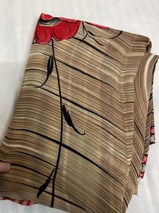 Brown Saree