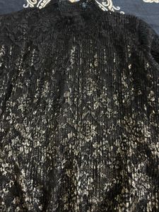 Lace Mock Neck Top
