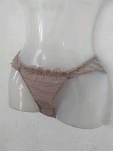 Lace Detail Thong