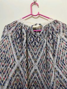 cold shoulder floral top 38-42