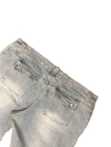 🌀 Y2K Light Wash Flared Jeans –Daily Topics Paris