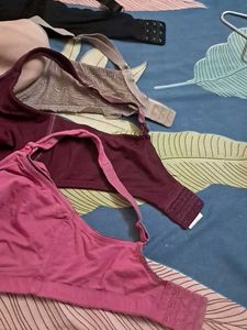 Combo Of Four Imported Fabric Bra