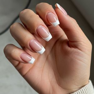 Elegant French Tip Nails