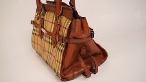 Burberry Vintage Check Tote