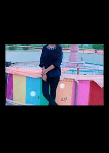 Stylish Navy Blue Top