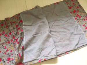 Grey cotton stitched kurti
