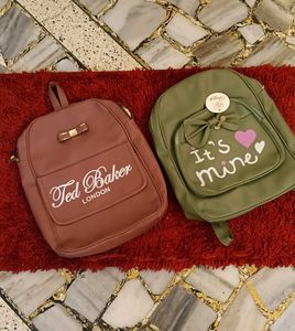 2 BACKPACK WITH TAG