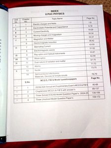II PUC Exam Handbooks