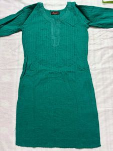Green Ethnic Kurti