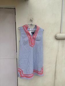 Striped Sleeveless Dress