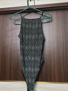 Sparkly Black H&M Bodysuit