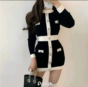 New With Tag Pinterest Premium Chic Knit Bodycon D