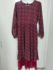 Floral Print Midi Dress