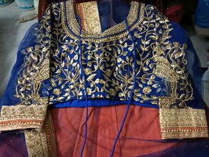 Lehenga Choli -With Heavy Embroidary-Used Just Onc