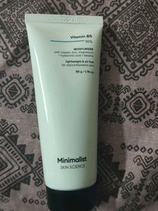 Minimalist Vitamin B5 Moisturizer, for Brithening