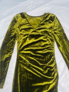 Velvet Midi Dress