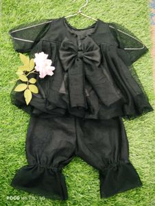 Black Tulle Baby Outfit