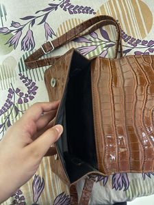 CrocBrown Sling Bag