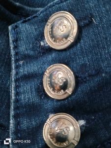 Embellished High-Waisted Jeans