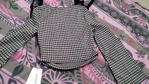 Plaid Top