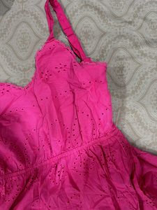 Zudio Pink flare dress