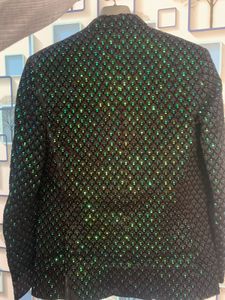 Sparkling Black Bandhgala Jacket