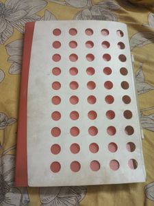 Pink & White 3-Ring File Folder Storage with 13