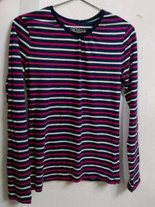 Brand New Striped Full Sleeve Top – Pantaloons
