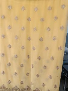 Yellow Saree (With Blouse Piece)