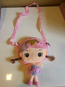 Cute Plush Doll Sling Bag