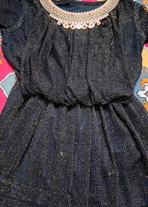 Black Indo Western Dress