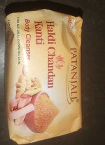 Patanjali Haldi Chandan Soap
