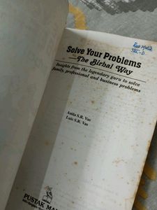 Solve Your Problems- The Birbal Way Book 📖