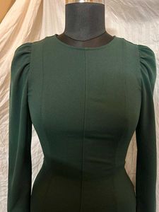 H&amp;M Green Bodycon Mini Dress