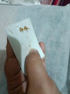 Red Stone Earings