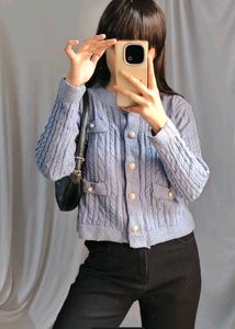 korean  Knit Cardigan