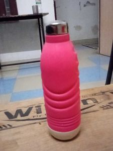 Vidaplast Pink Water Bottle Milton From Inside