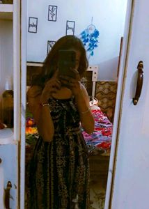 Boho Print Tie-Front Dress