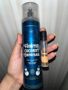 Bbw Frosted Coconut Snowball 10ml Sample