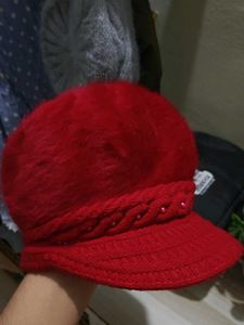 Red Knit Cap