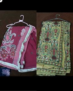 2 Combo Heavy Wedding Saree🌷☺️